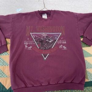 Vintage 90’s Mt. Washington crew neck. Size large.
